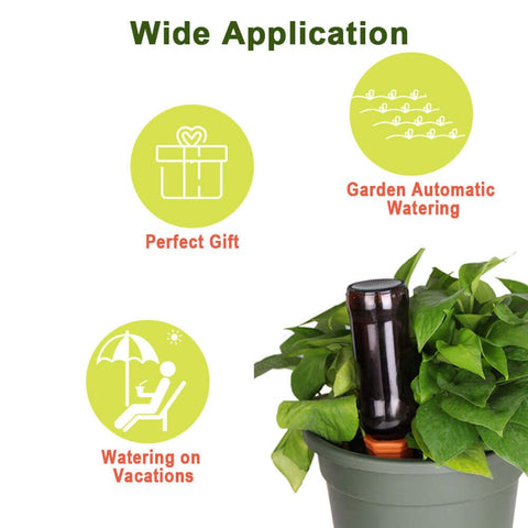 vensovo terracotta self watering spikes wine bottle reuse feature