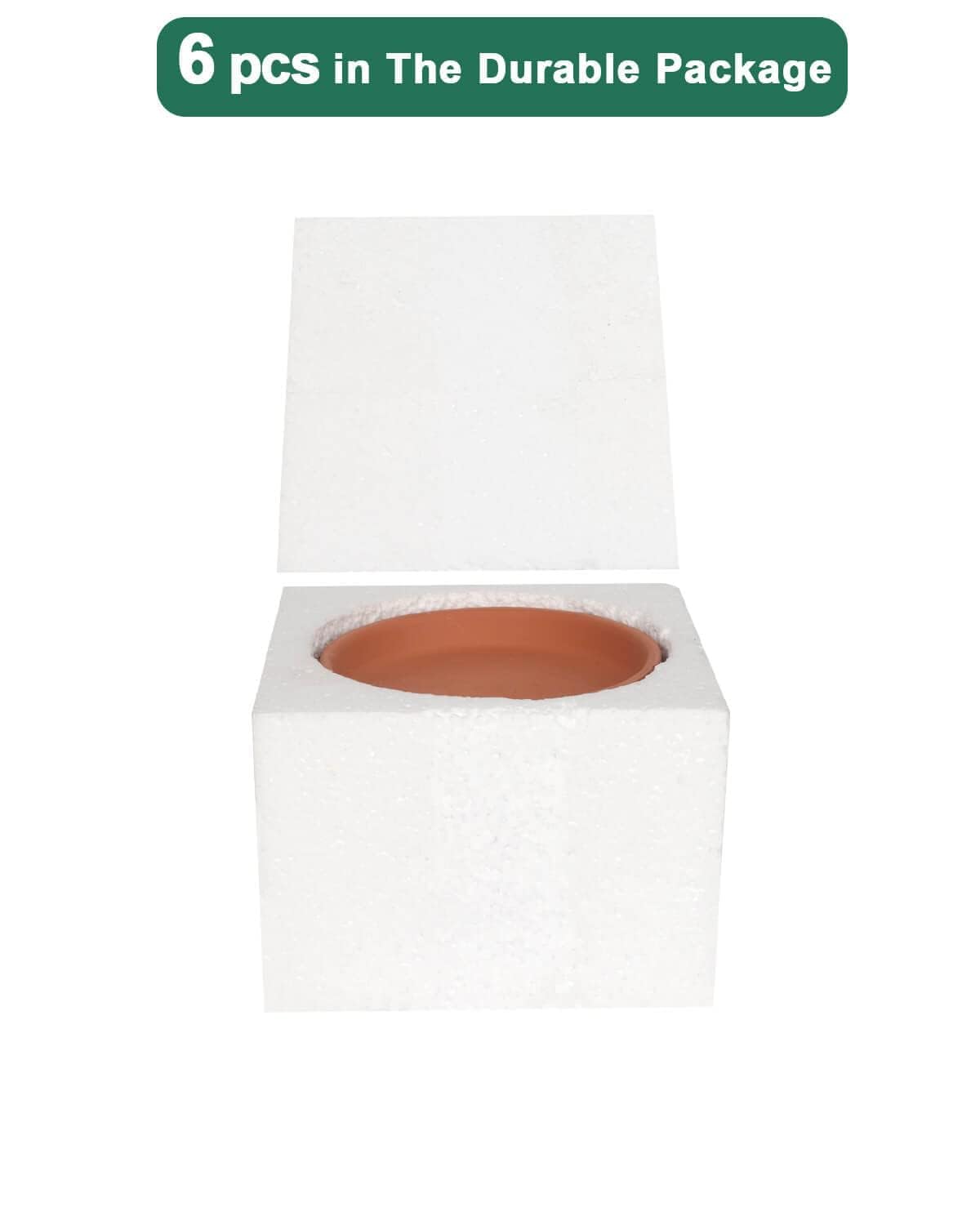 vensovo saucer fits 3 to 4 inch pots for versatile plant setups