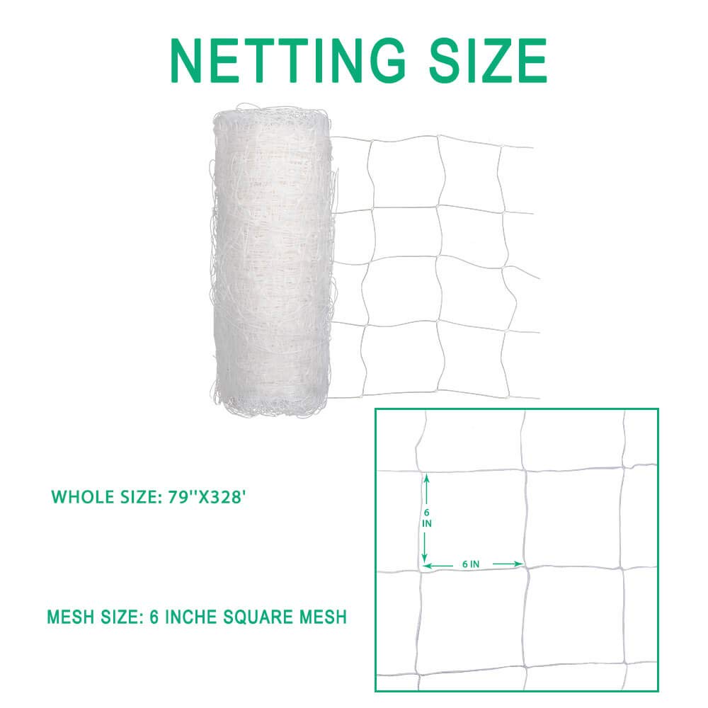 Vensovo trellis mesh closeup shows sturdy polyester material for durable garden support.