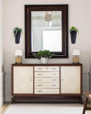 vensovo wall planter with dried flowers demonstrates versatile decorative use
