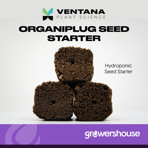 VPS OrganiPlug pods pre-moistened with nutrients support reliable early growth.