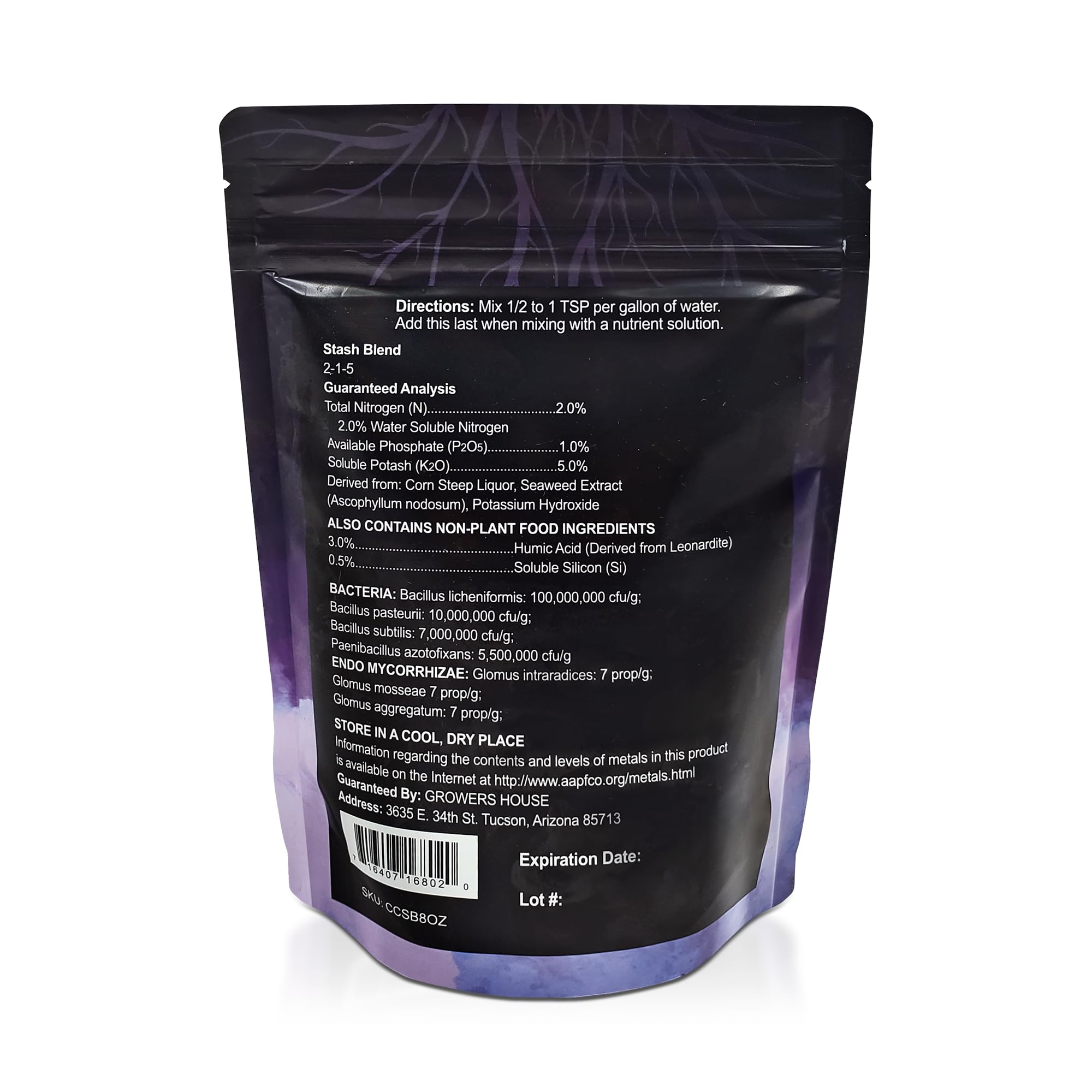 Ventana Stash Blend microbial paradise in soil scene supports thriving root-zone microbes