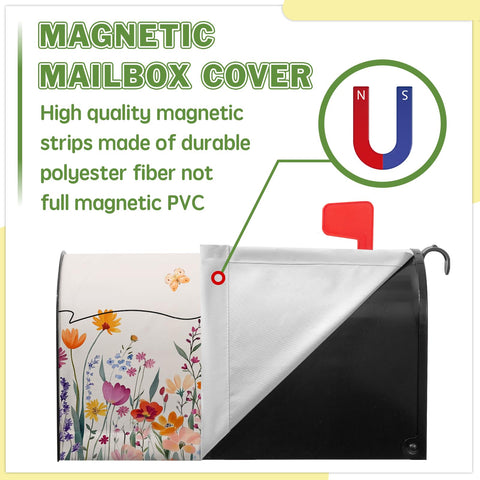 VentuCoven standard 21x18 magnetic mailbox cover fits US mailboxes securely
