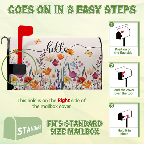 VentuCoven waterproof mailbox cover in polyester and oxford fabric