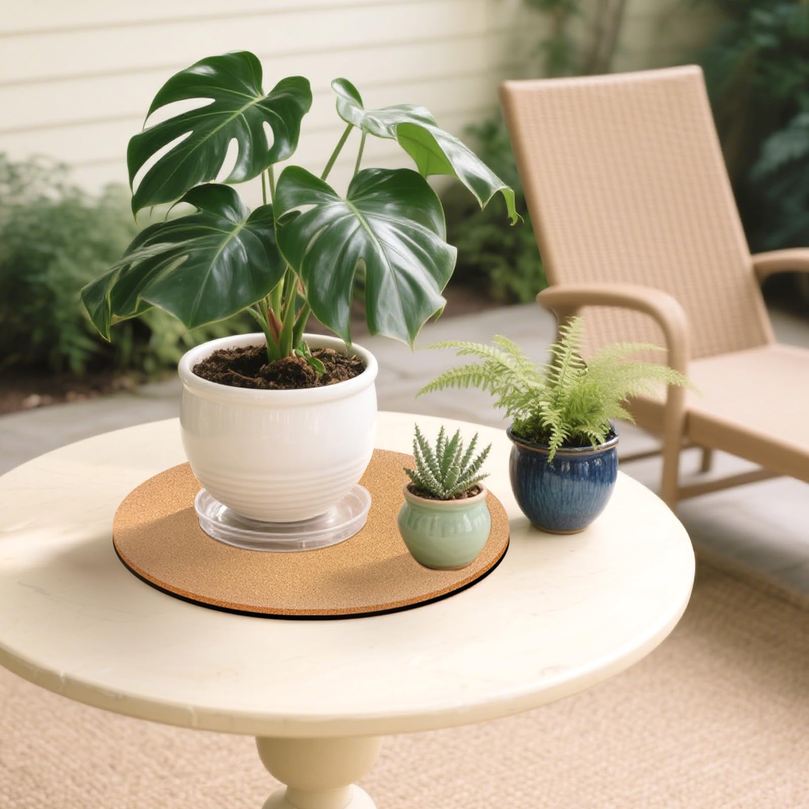 Venyat two-pack large coasters protect pots and furniture
