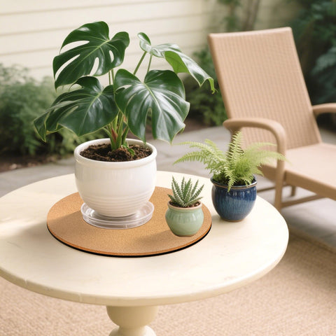Venyat two-pack large coasters protect pots and furniture