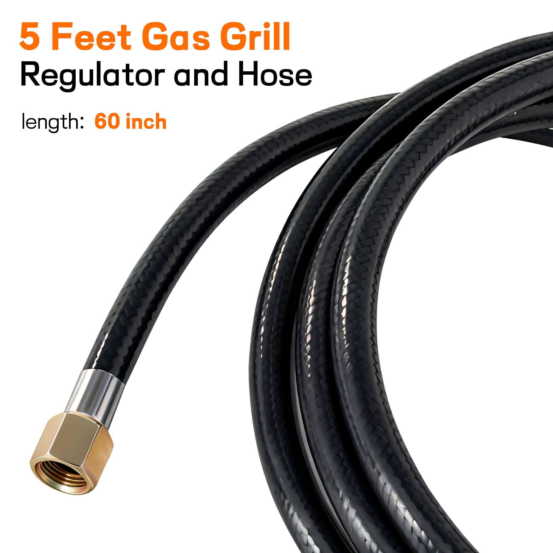 Veralune universal connector fits Type 1 tanks for broad outdoor compatibility.