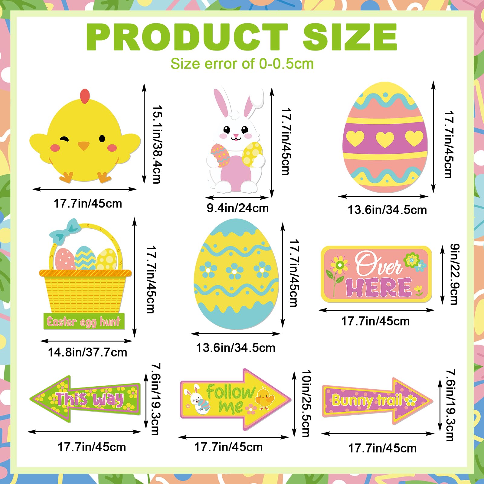 Vercraft Easter yard sign egg-1 adds festive lawn charm