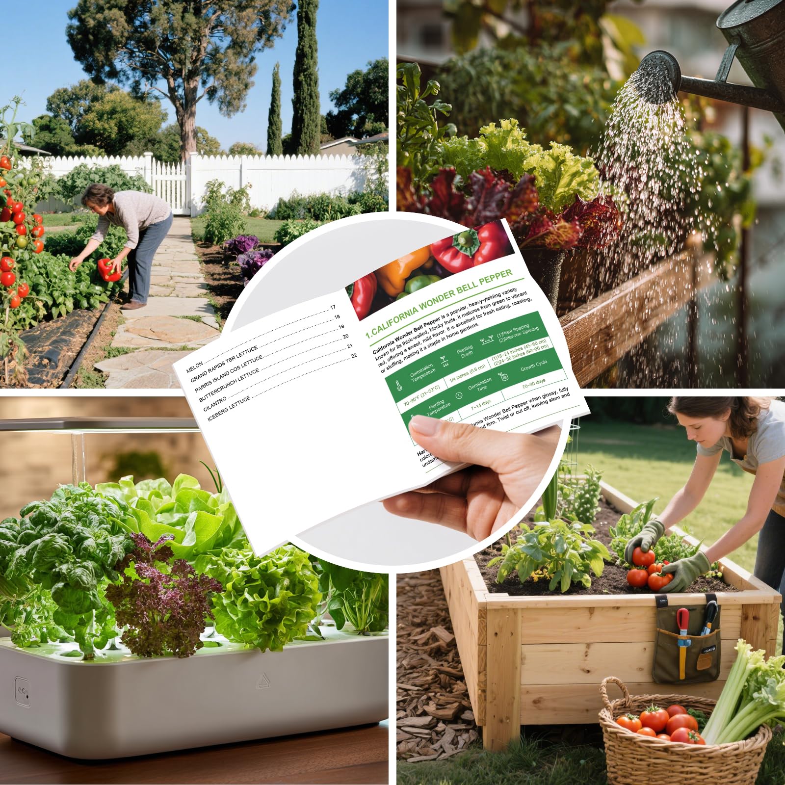 Verdant Vigor gift-ready gardening kit inspires new or experienced growers.