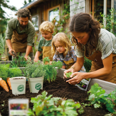 Verdant Vigor waterproof bags showing long-term seed storage up to two years.