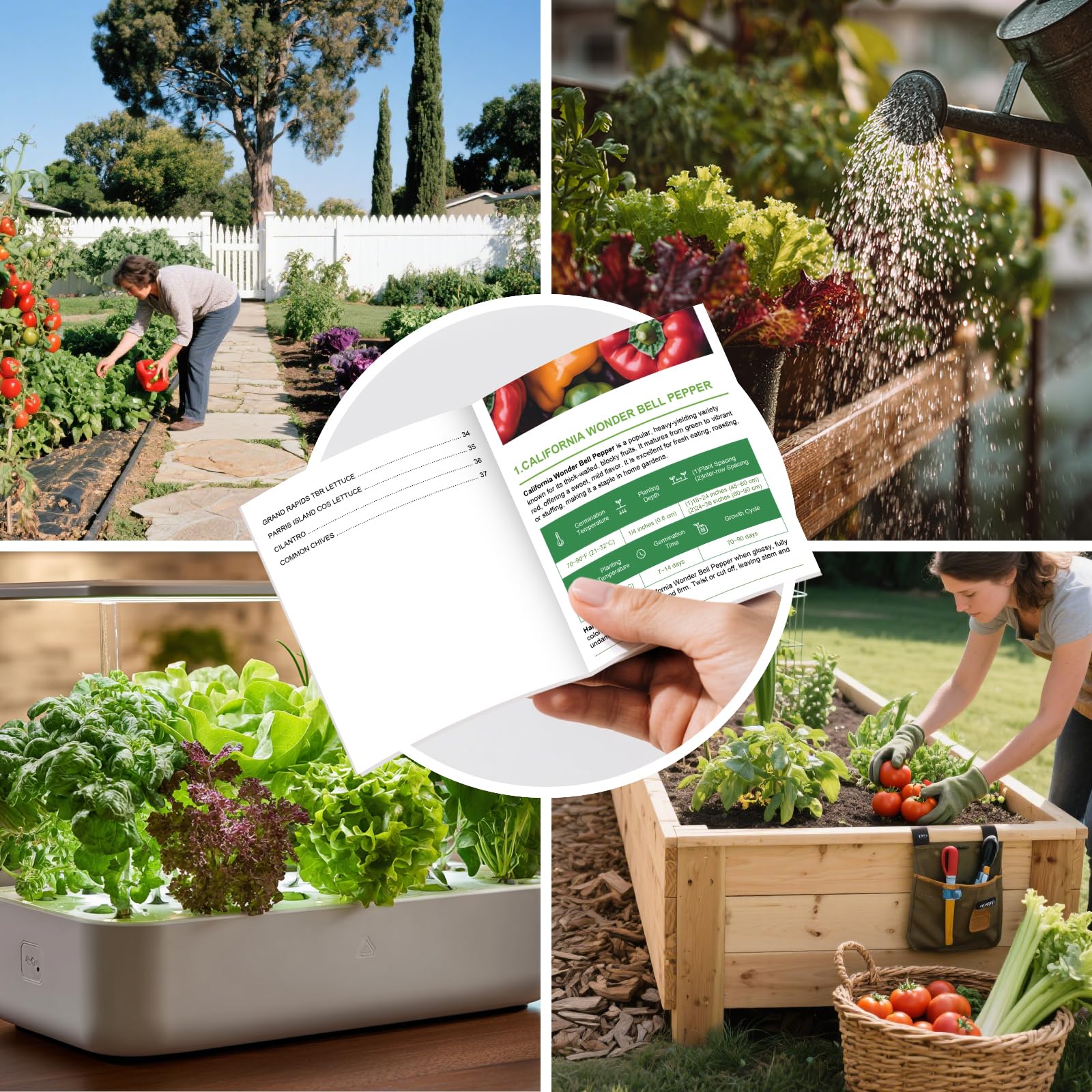 Verdant Vigor packaging detail protecting seeds from moisture and light.