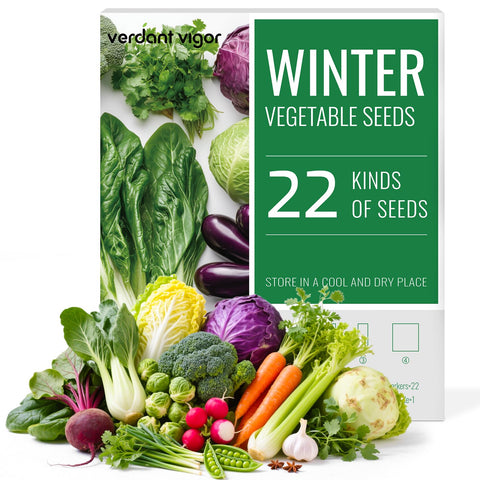 Verdant Vigor winter seeds pack front view for versatile planting in any space
