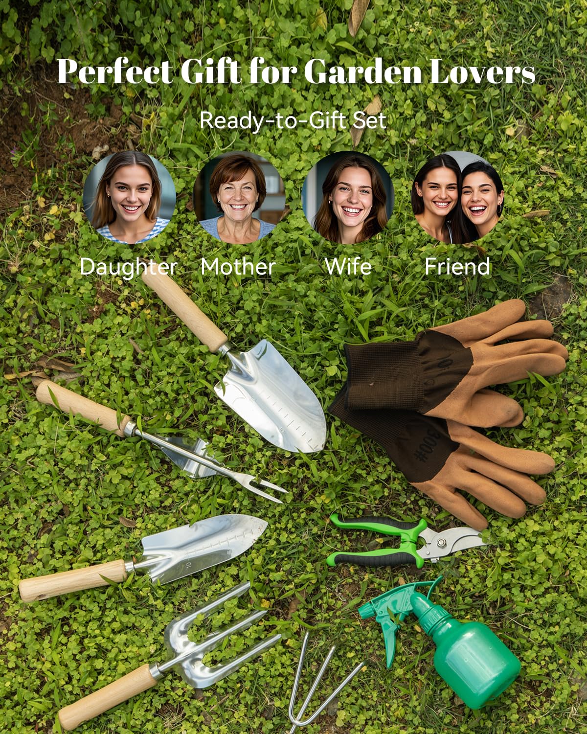 VerdantVibes trowel with ergonomic grip for precise planting