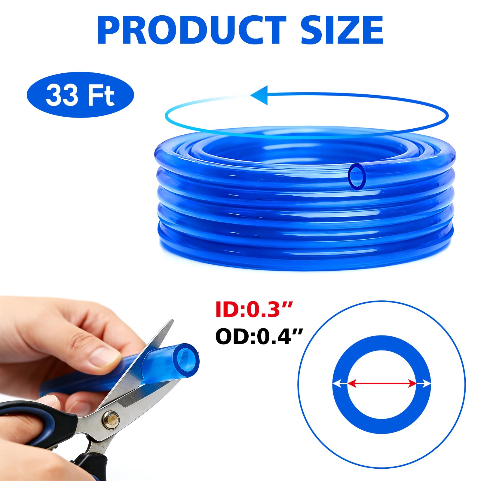 Verdanzia silicone maple sap tubing 5/16 inch ID provides food-grade quality for pure sap.
