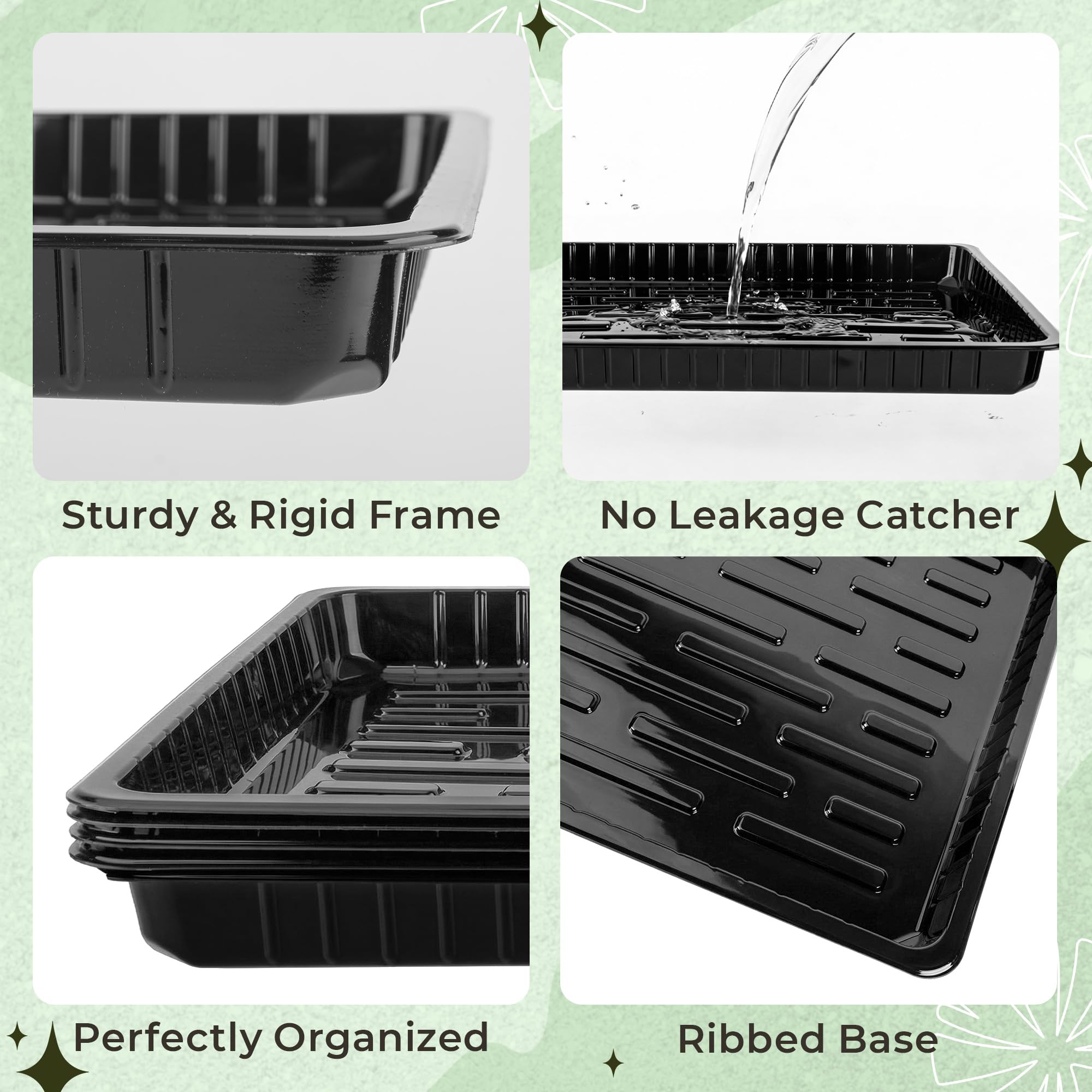 Verdanzia seedling tray facilitates clean, organized seedling transport