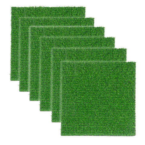 VERDIGRASS artificial grass mat 12x12 close-up texture for realistic decor.