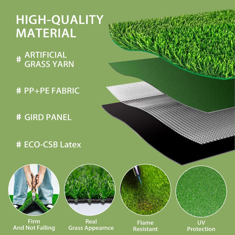 VERDIGRASS grass tile on table enhancing a natural ambiance.