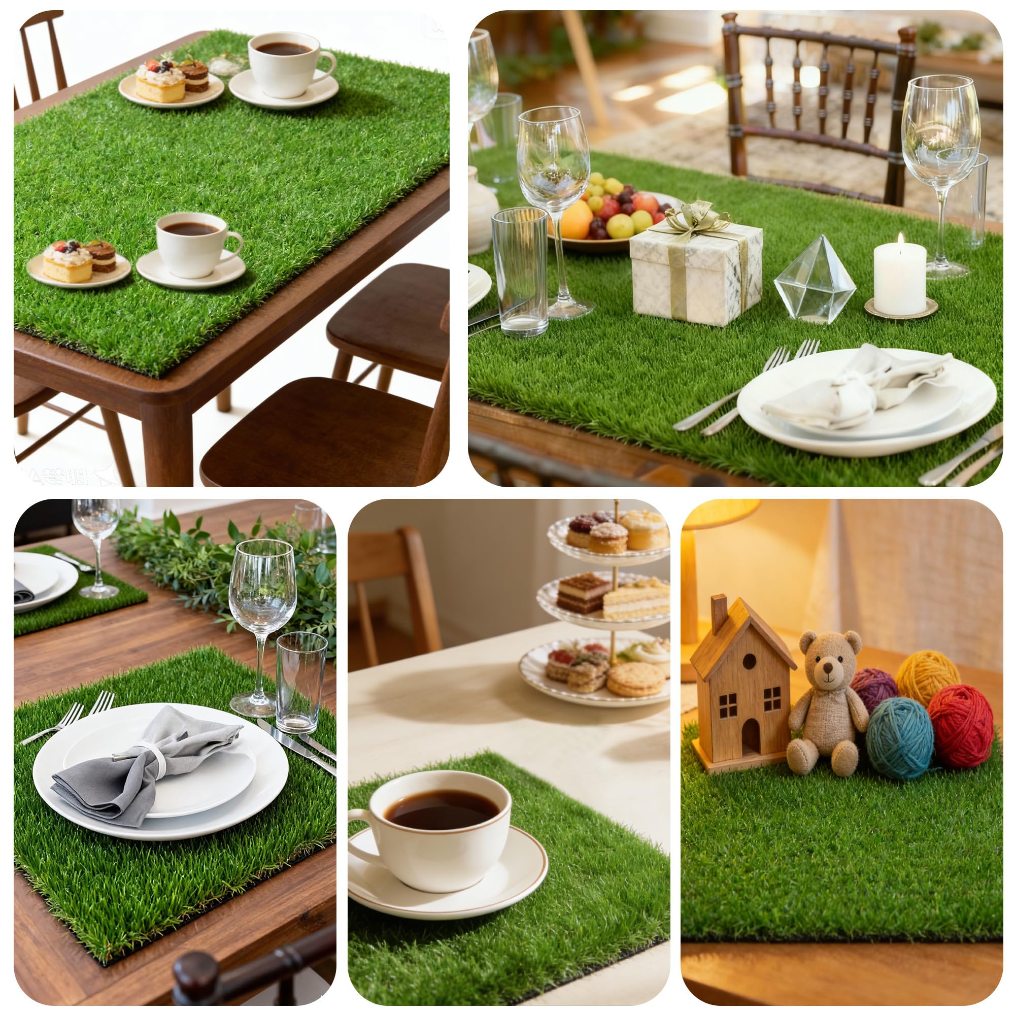 VERDIGRASS pet-friendly turf mat for pets and kids.