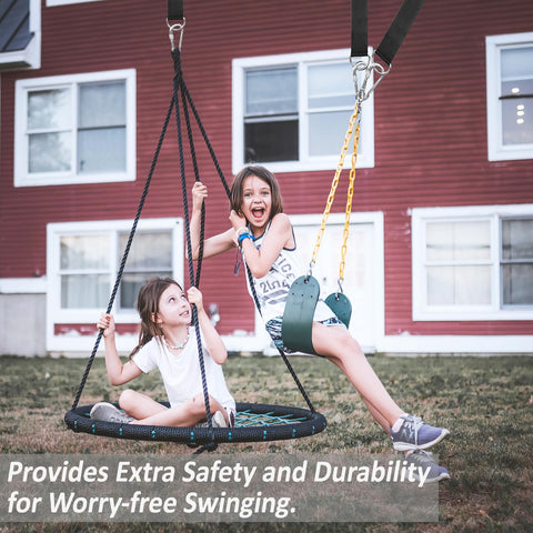 Veriluck tree swing straps rust-free design ready for outdoor use