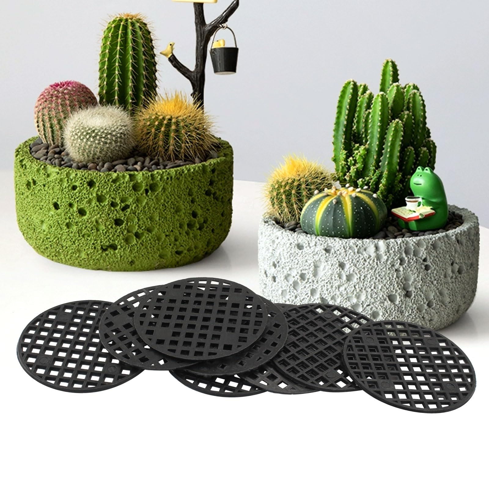 Verkelly black PP mesh screen offers durable drainage solution.