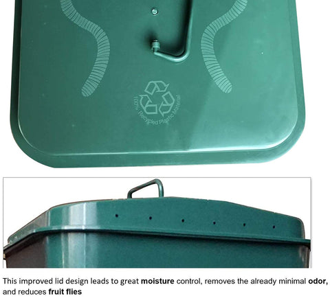 Vermihut Plus suitable for indoor and outdoor use year-round.