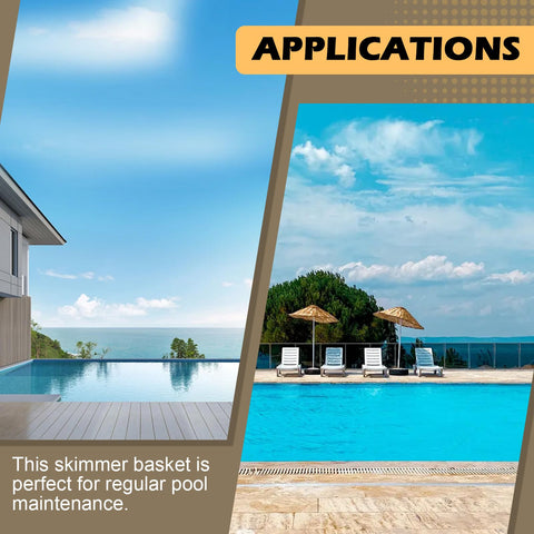 Verplexter basket chemical-resistant build supports long-term pool maintenance