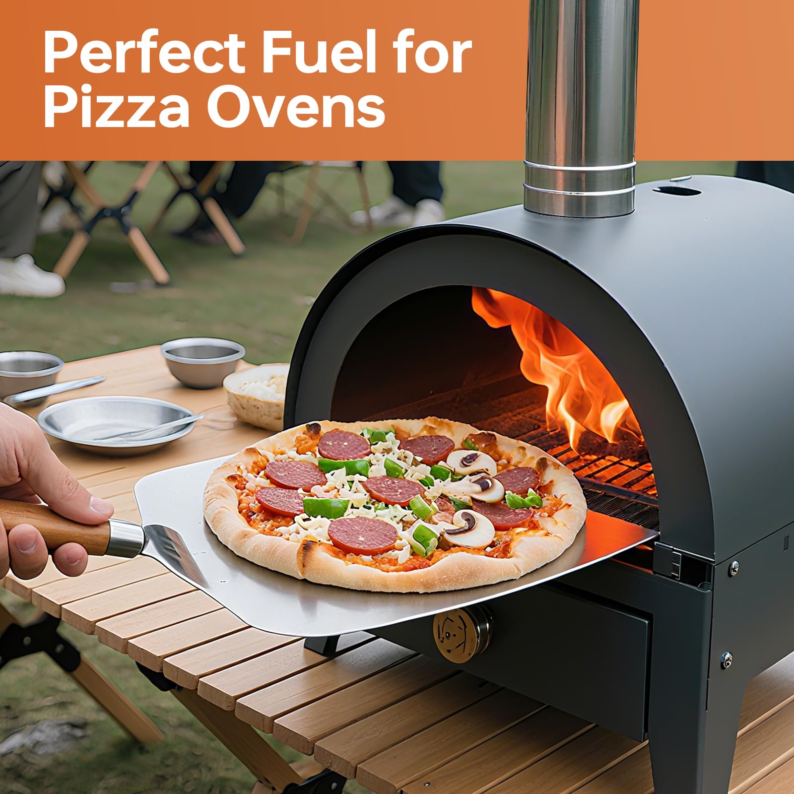 VERSAWOOD authentic wood-fired flavor enhances aromas and crusts