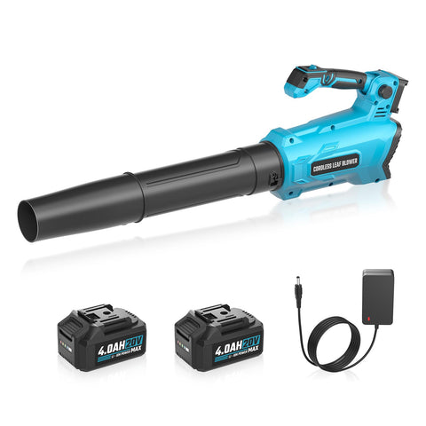 VERVEWAVE cordless leaf blower general view for patios.