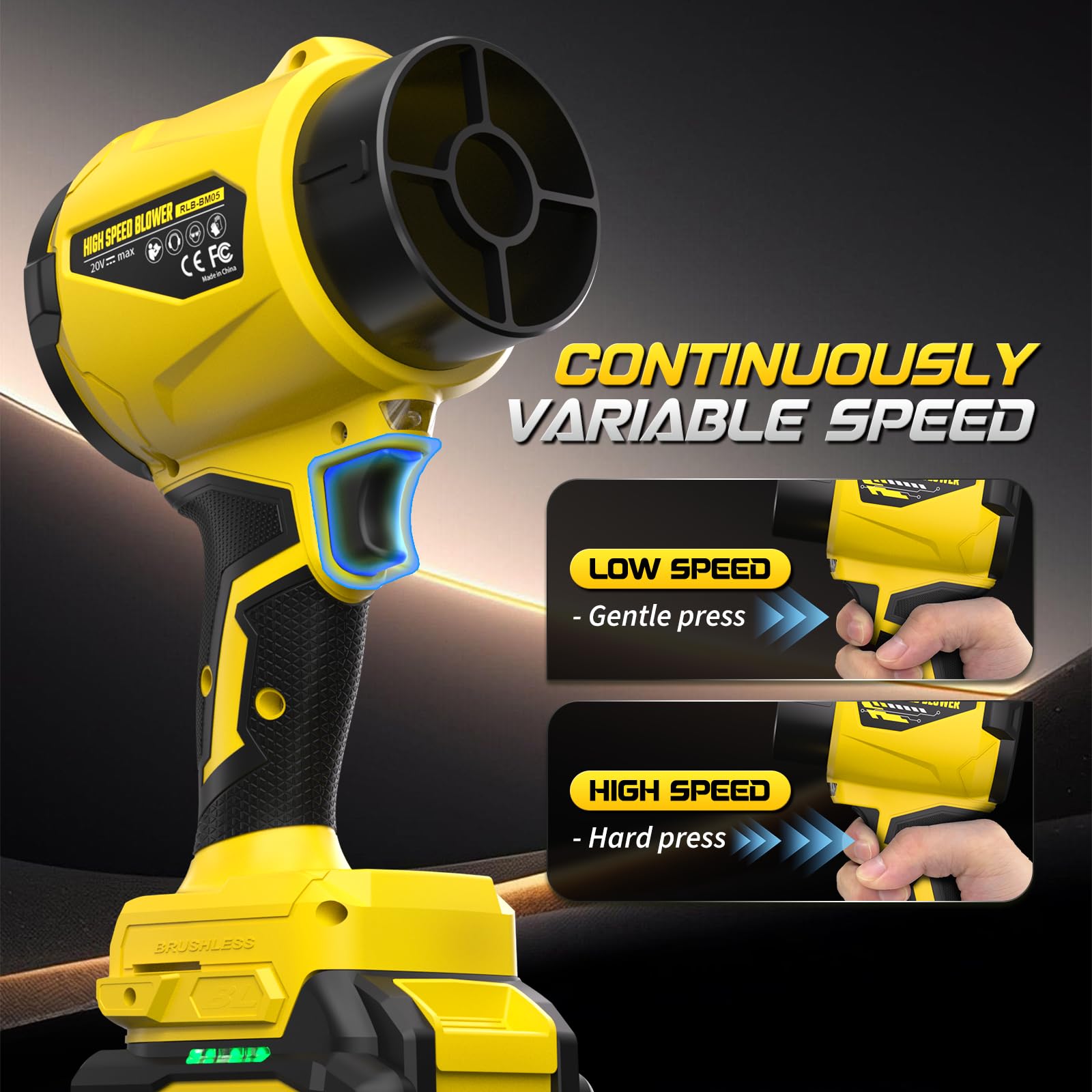 Earbuds included for hands-free listening during yard work with VERVEWAVE