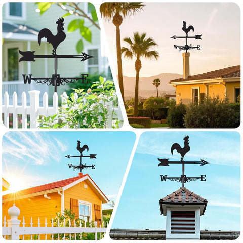 VESTCDF farm garden weathervane adds timeless style while clarifying wind direction.
