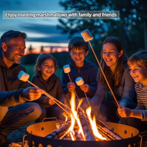 Vesyman camping roasting stick for marshmallows and hot dogs