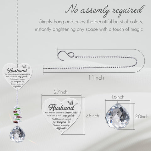 Vetbuosa bereavement window decor reflecting memory and light