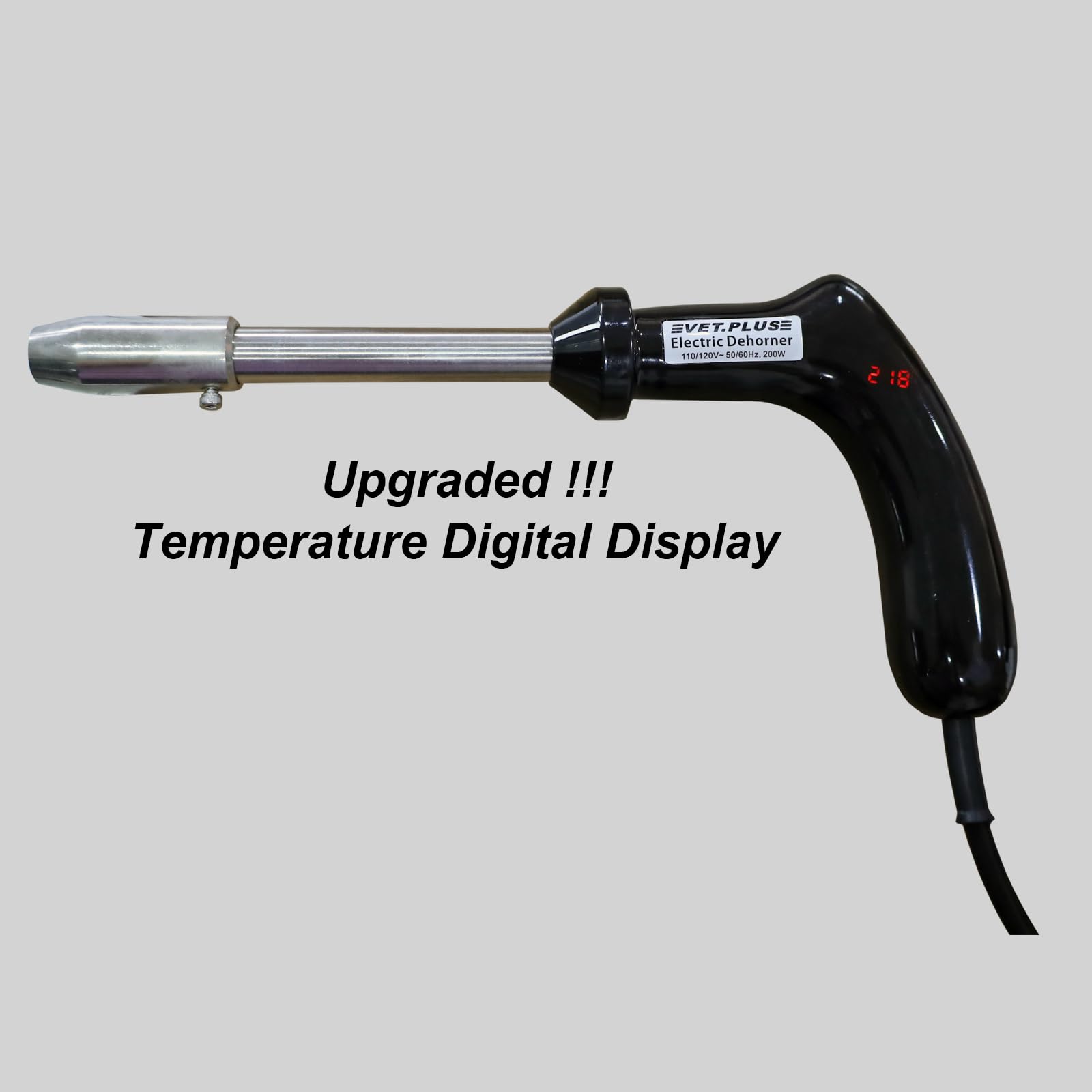 VET.PLUS dehorner tubes in 316 stainless steel for durability.