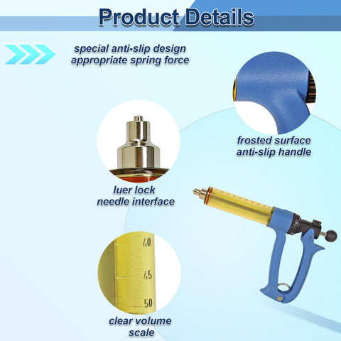 VET.PLUS dose adjustment gears offering precise 1–5 ml dosing.