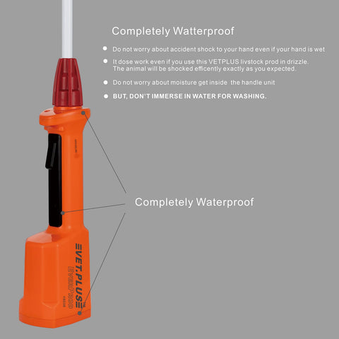 VET.PLUS ergonomic handle design ensures comfortable grip during long work.
