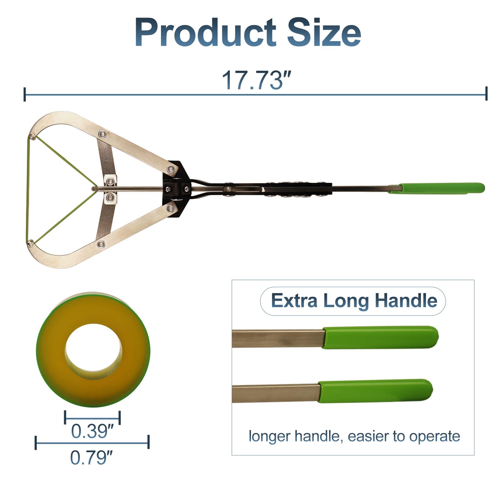 VET.PLUS wide rubber band set ready for quick-return banding.