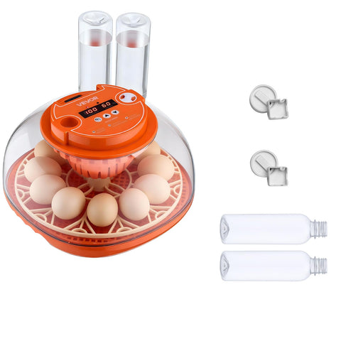 VEVOR 12 Egg Incubator PP shell provides durable support