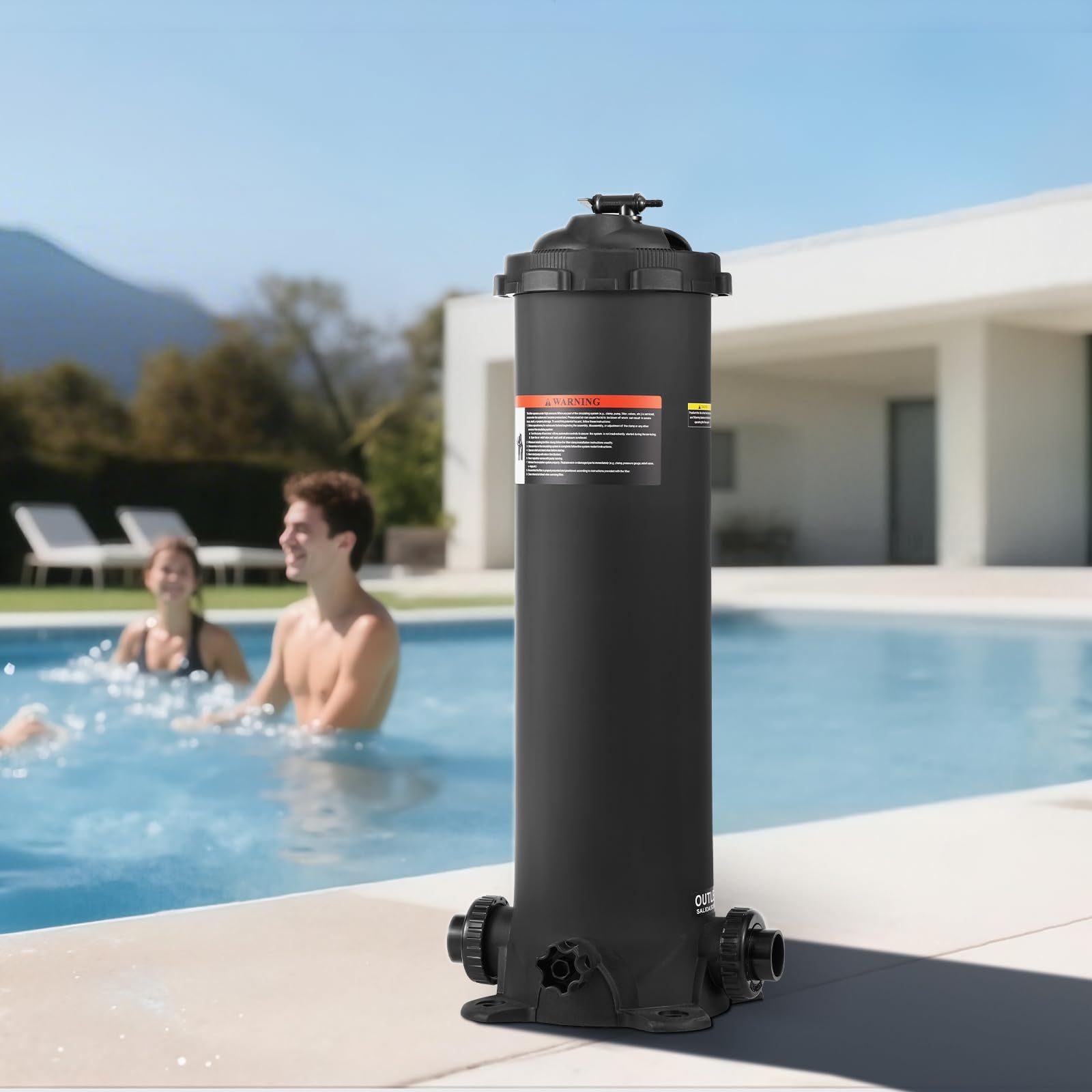 VEVOR 2026 Pro pool filter ready-to-install design saves setup time.