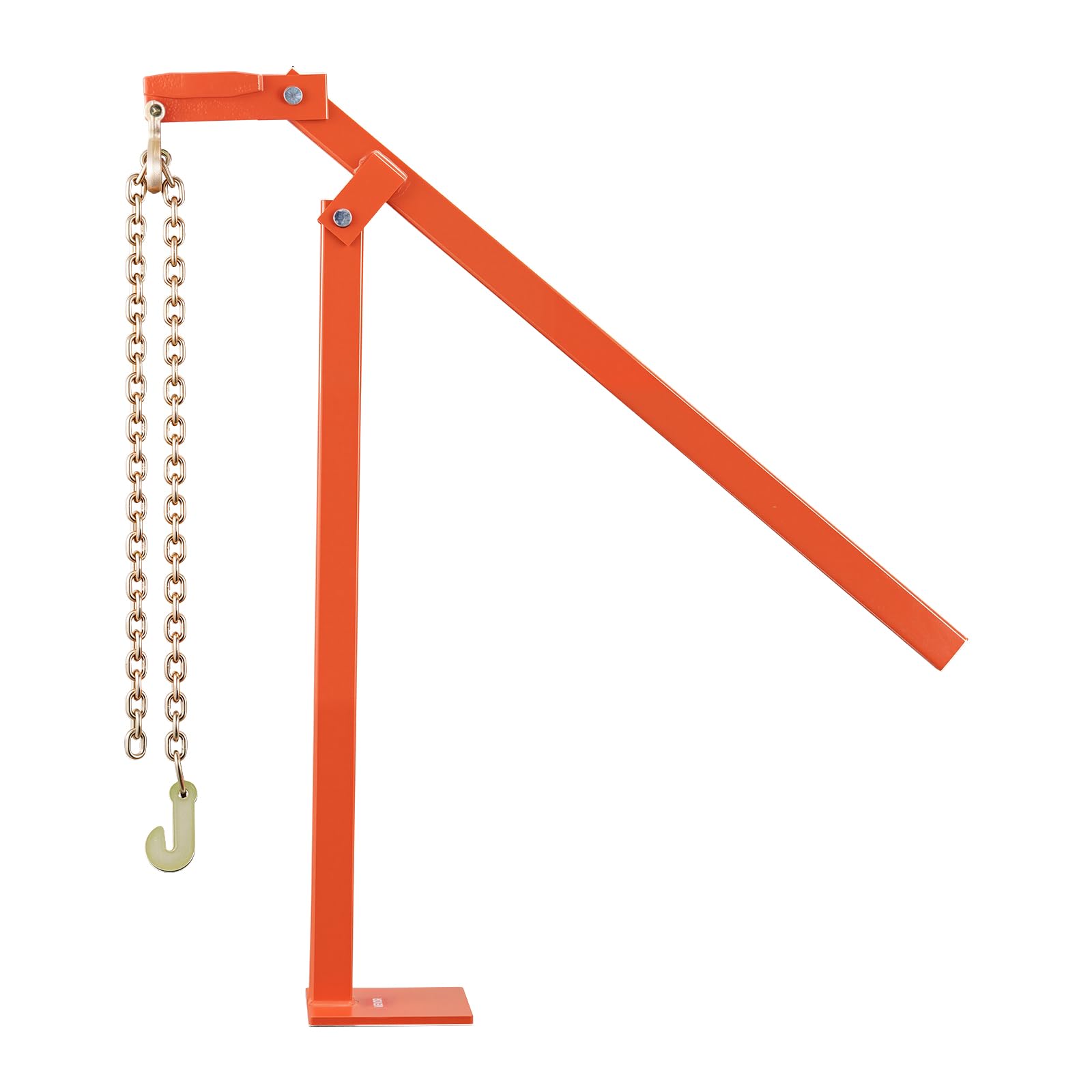 VEVOR 32-in T Post Puller demonstrates rust-resistant steel in action.