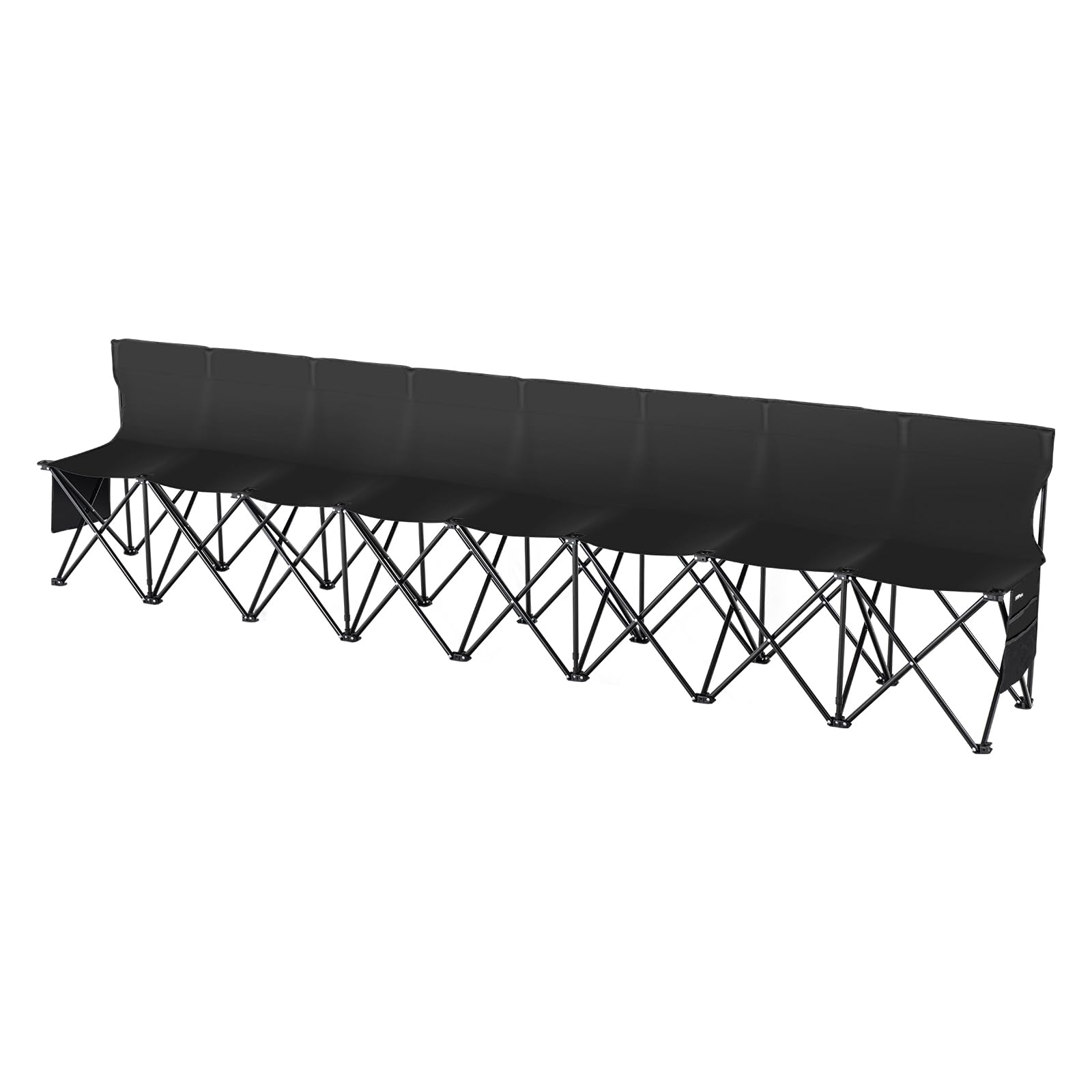 VEVOR 600D Oxford fabric bench for durable, stable seating.