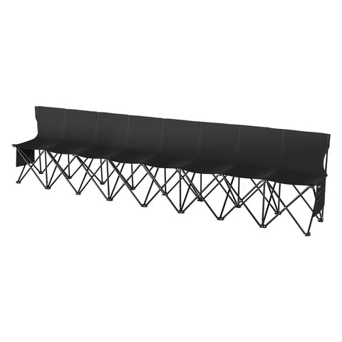 VEVOR 600D Oxford fabric bench for durable, stable seating.