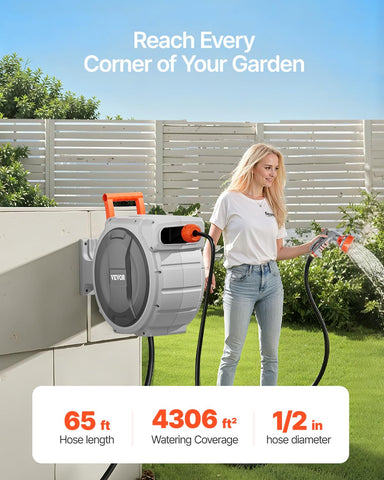 VEVOR 6 ft lead hose provides quick reach to distant plants