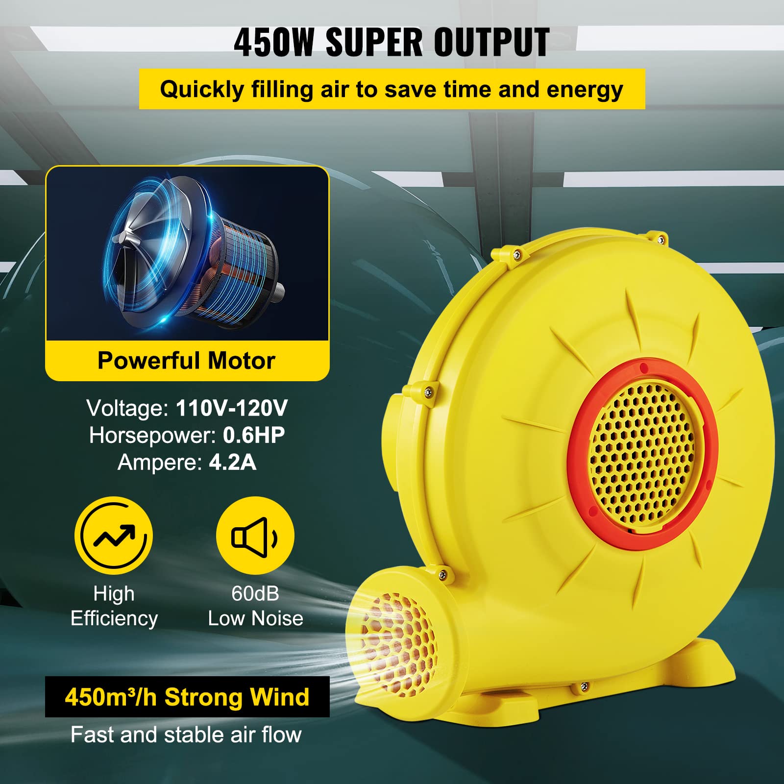 VEVOR security-protection features with water-safe hood