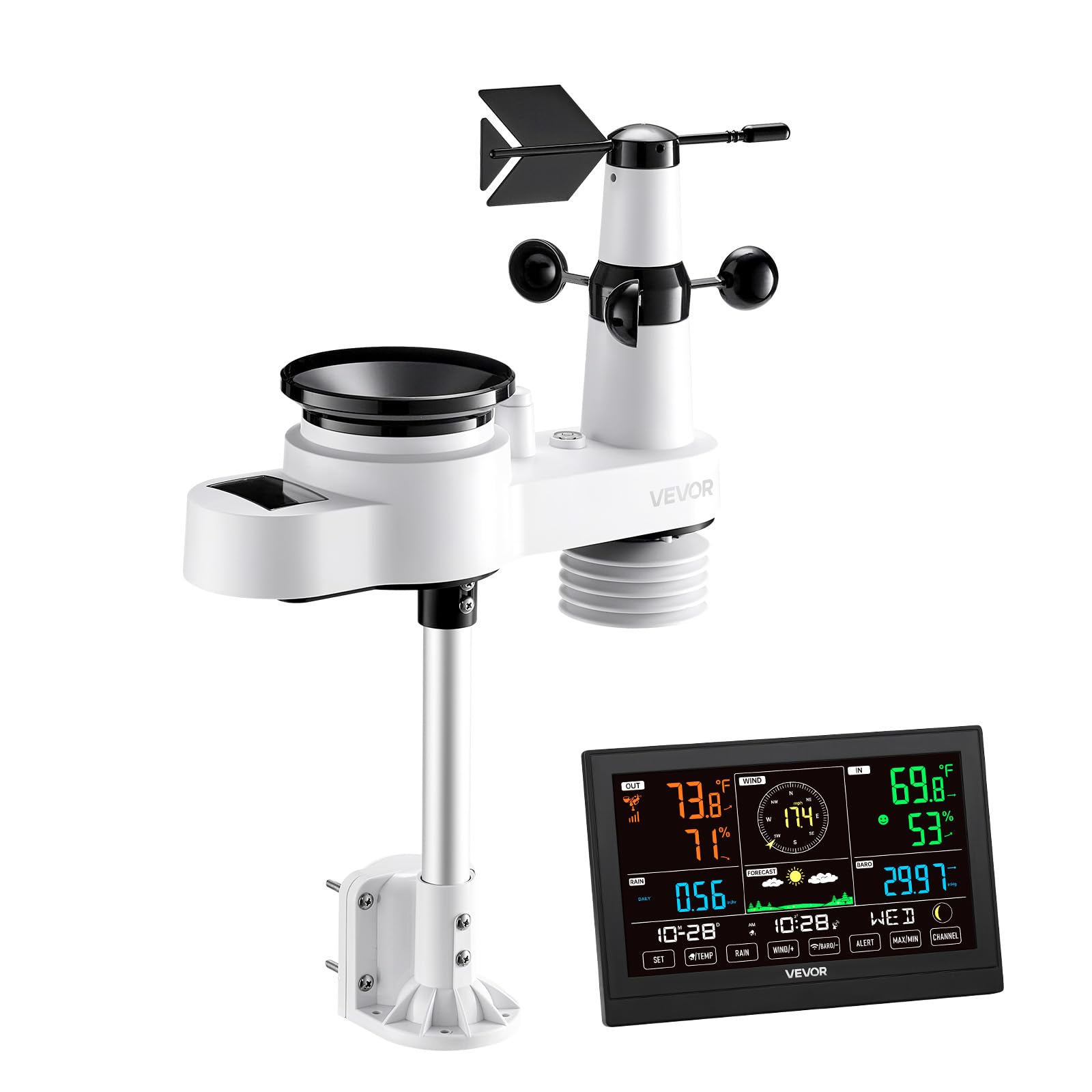VEVOR aluminum fixed bracket for secure mounting