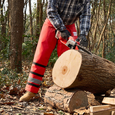 Gear pocket on VEVOR chaps for small tools and essentials