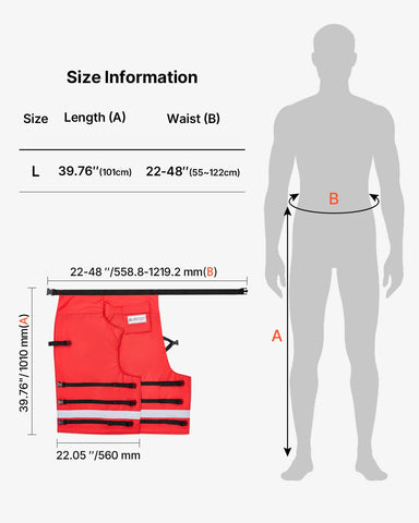 Inner lining detail on VEVOR chaps emphasizing comfort and mobility