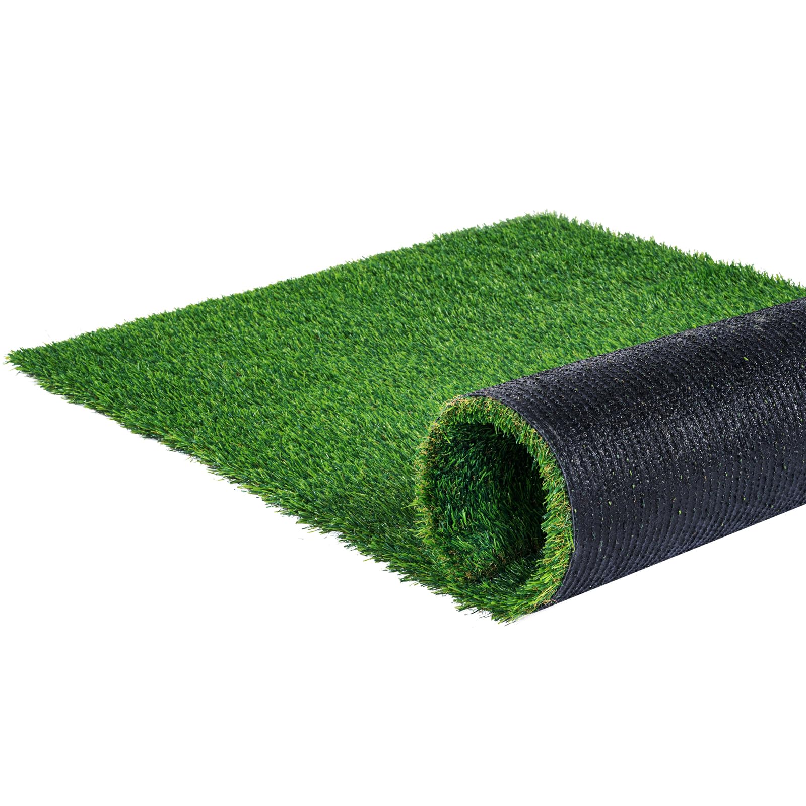 VEVOR artificial grass turf 5x10 ft in patio setting, a lush outdoor look.