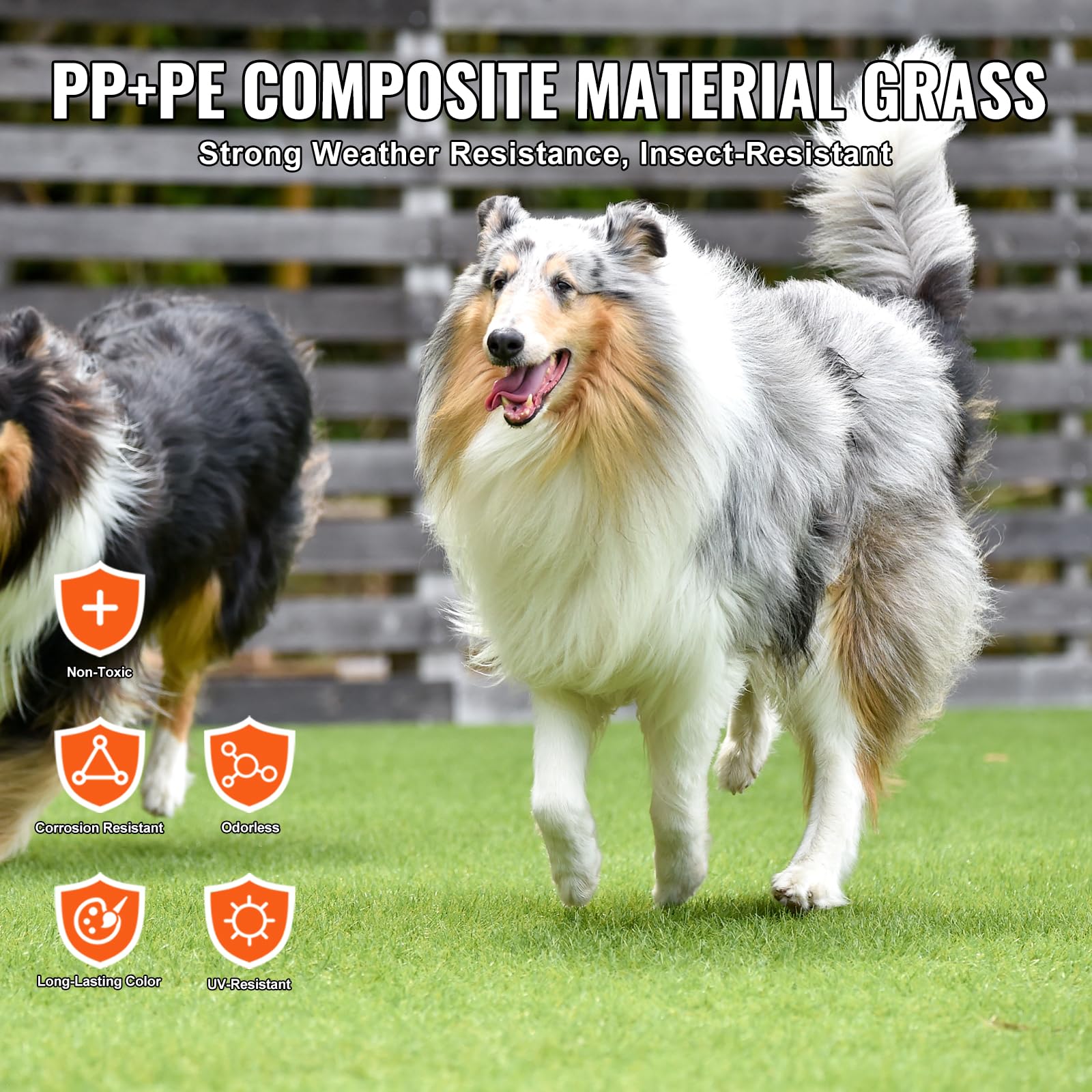 UV-resistant PE material keeps colors vibrant across seasons for a green oasis.