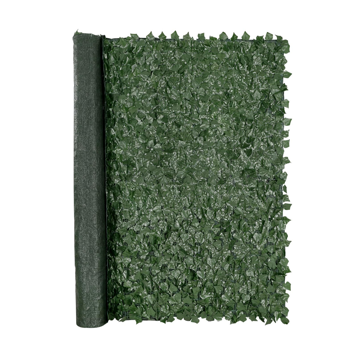 VEVOR artificial ivy fence panel with realistic leaves for outdoor privacy.