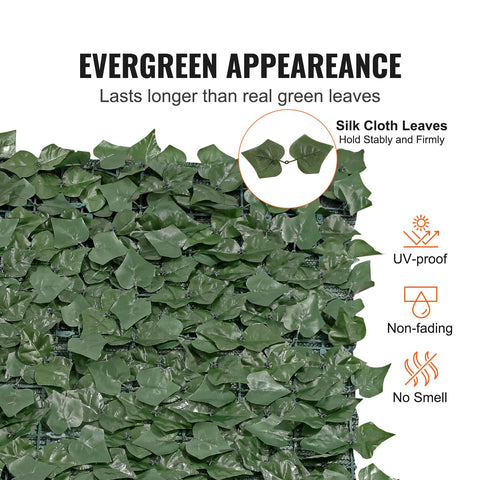 VEVOR ivy fence screen closeup reveals detailed vein patterns.